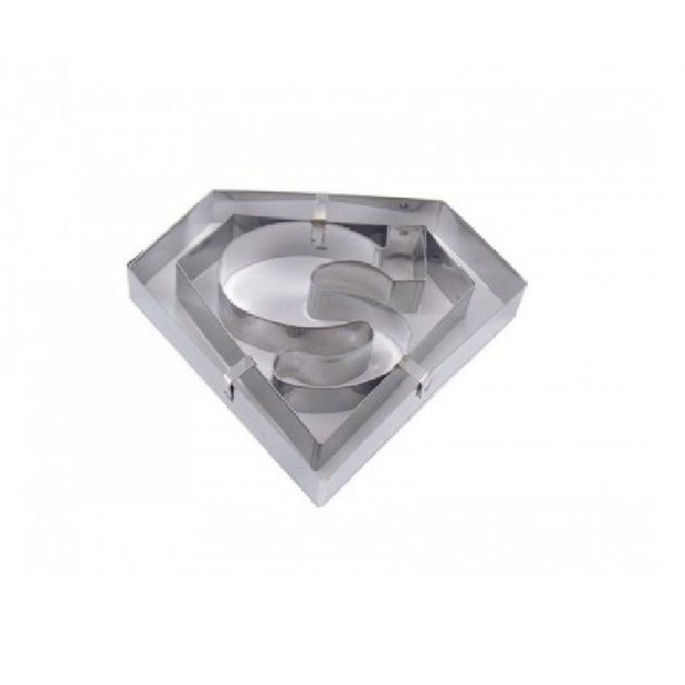 Aro Cortador Inox Super Heroi Simbolo 1 Unidade