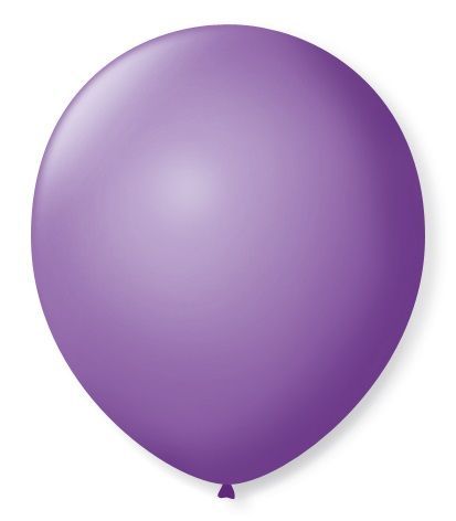 Balao N°7 Liso Roxo Ametista Com 50 Unidades