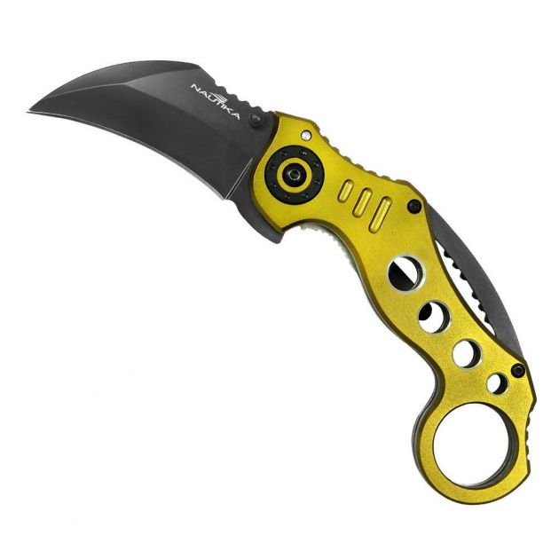 Canivete Karambit Semi Automatico Bullet Nautika