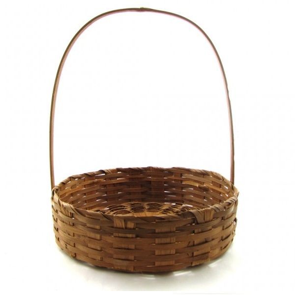 Cesta Bambu Redonda 25Cm