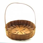 Cesta Bambu Redonda 40Cm