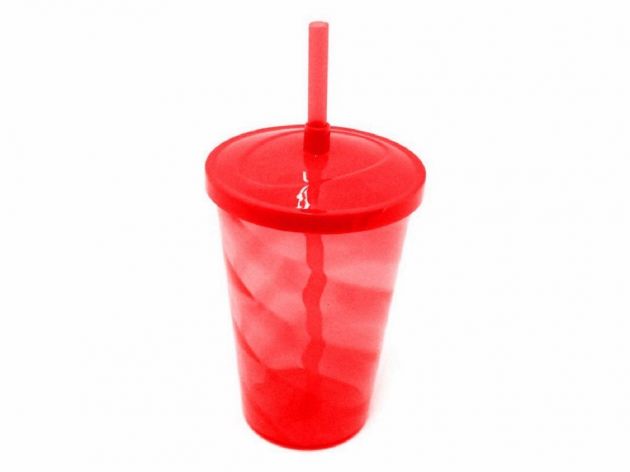 Copo Euphoria 700 Ml - Vermelho Transparente