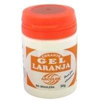 Corante Alimentício Em Gel Laranja Arcolor 30 G