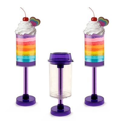 Embalagem Push Pop Cake Lilas 100 Unidades ""Fg""