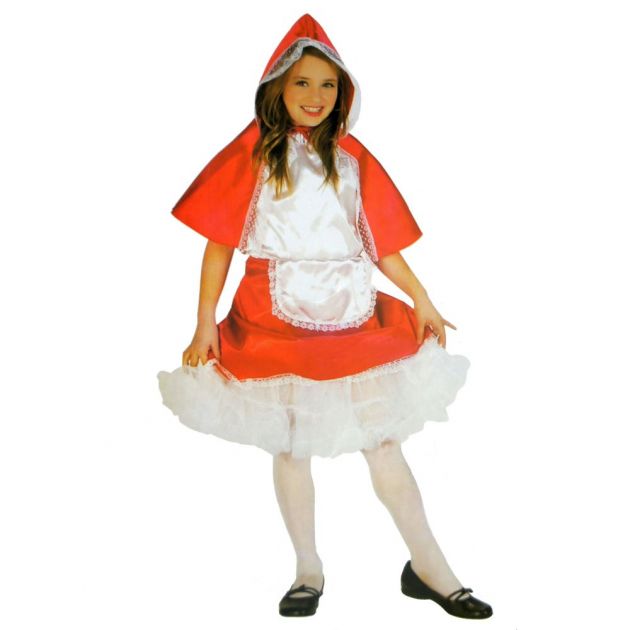 Fantasia Cosplay Infantil Chapeuzinho Vermelho