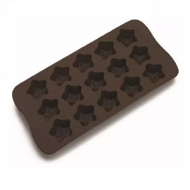 Forminha De Silicone Para Chocolate - Estrela