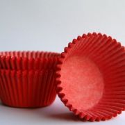 Forminha Greasepel Cupcake Vermelha N°0 45 Unidade