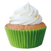 Forminha Mini Cupcake Verde Limao 45 Unidades