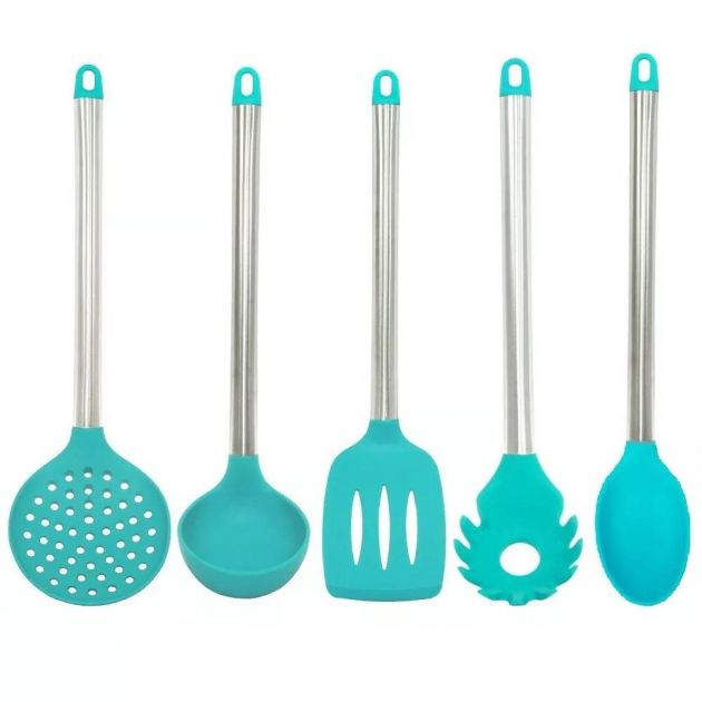 KIT TALHERES EM SILICONE TIFFANY 05 UNIDADE FWB