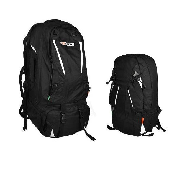 Kit Mochila De Viagem Yukon E Capa Impermeável Ntk