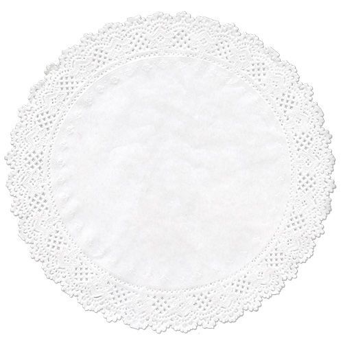 Toalha Rendada Papel Doilies Branca 400 Com 06 Un